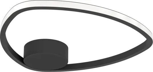 Eglo 902148 - Plafoniera a LED MOSCHELLA LED/9,7W/230V nero