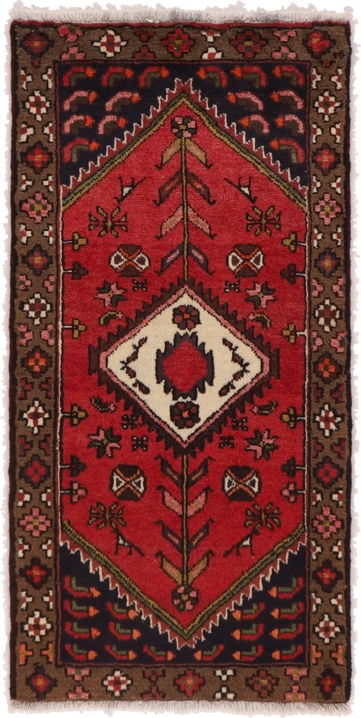 Hamedan Tappeto persiano 130 x 70 (Iran) Annodato A Mano