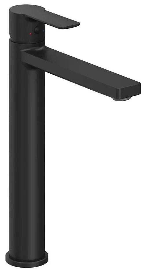 Ravak X070490 - Miscelatore per lavabo SOLAR 29 cm nero