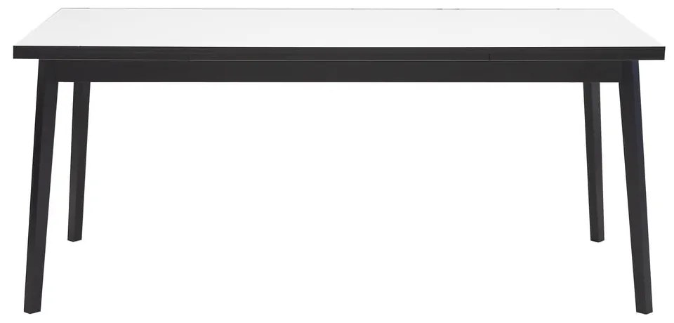 Tavolo da pranzo pieghevole bianco e nero in rovere Hammel , 180 x 90 cm Single - Hammel Furniture