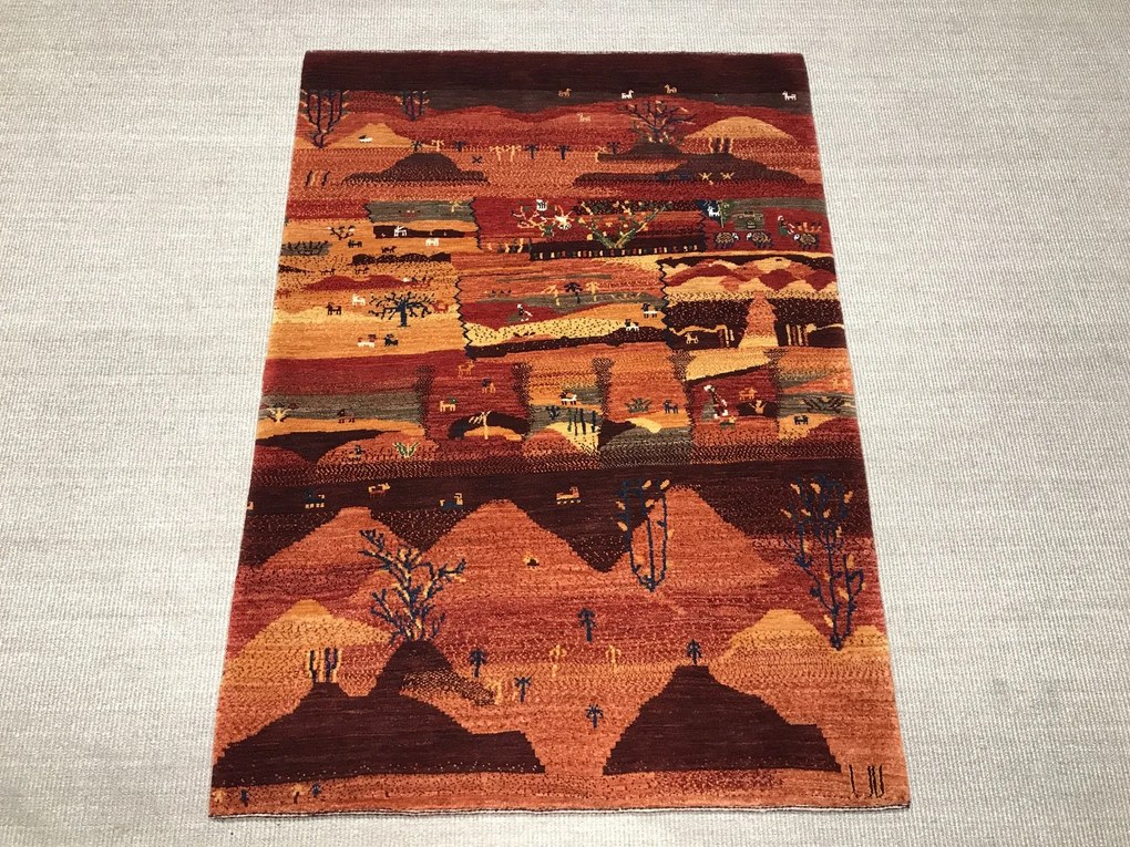 Loribaft Tappeto 110 x 160 (Iran) Annodato A Mano