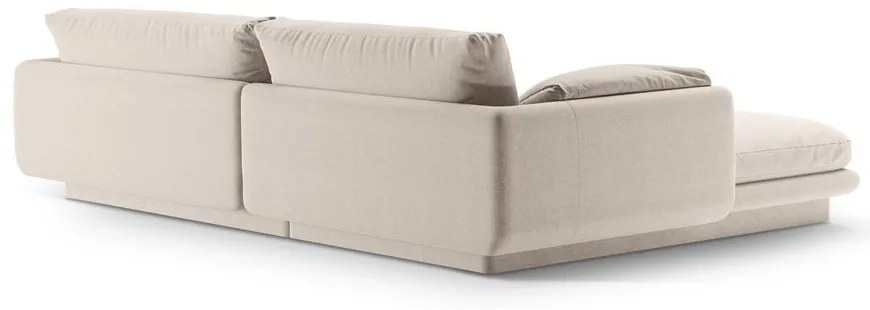 Divano angolare beige (angolo destro) Torino - Micadoni Home