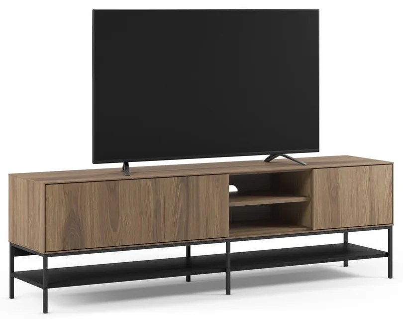 Mobile TV di colore naturale con effetto rovere 180x55x35 cm Amira – Marckeric