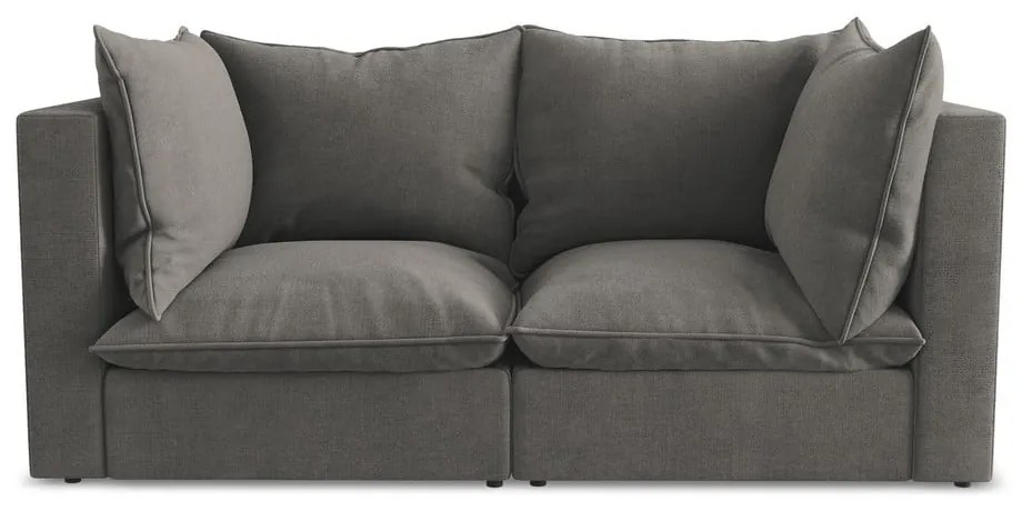 Divano grigio scuro 180 cm Manao – Makamii