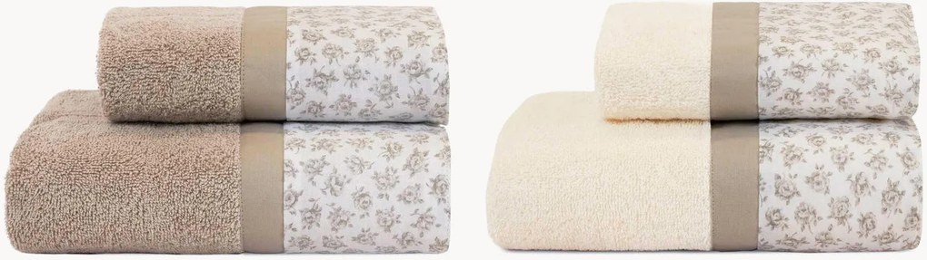 Set di 4 asciugamani in cotone Petit