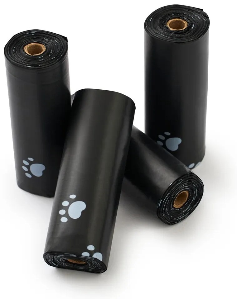 Sacchetti neri per gatti in set da 4 11x18 cm Biala - Rotho