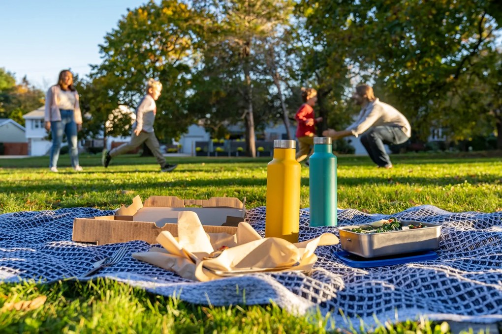 Borraccia termica in acciaio inox Klean Kanteen Insulated Classic Narrow - Marigold 750 ml