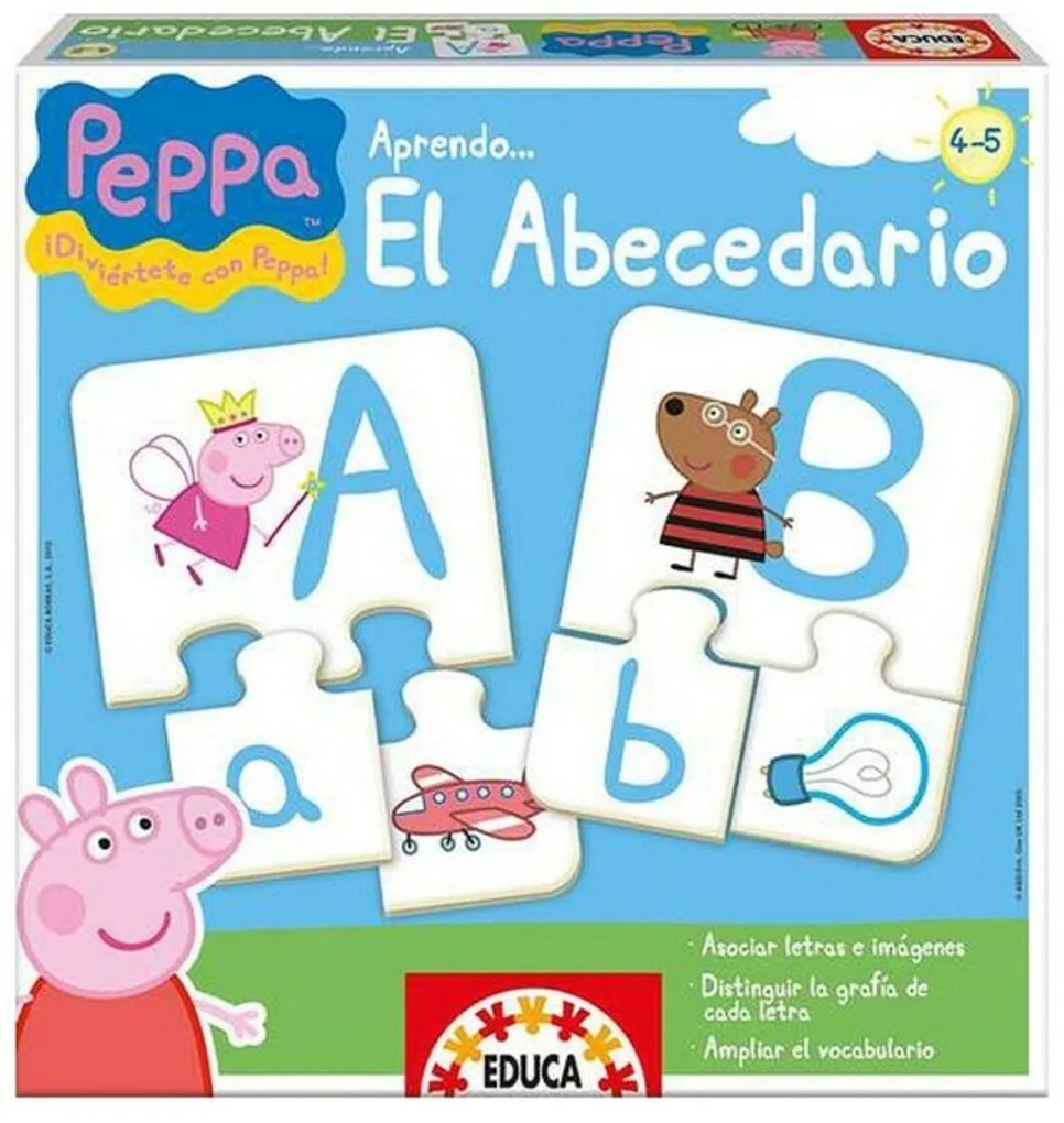 Gioco Educativo El Abecedario Peppa Pig Educa 15652 (ES)