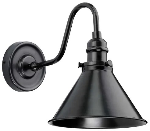 Elstead PV1-OB - Applique PROVENCE 1xE27/60W/230V nero