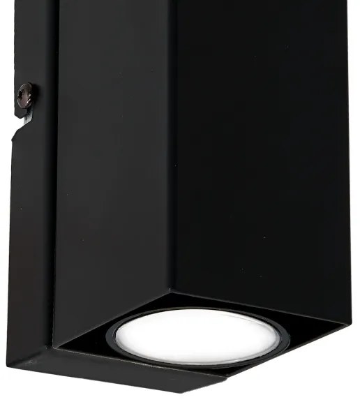 Applique WALL 1xGU10/8W/230V nero