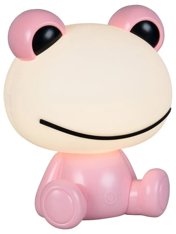 Lampada per bambini LED rosa Hopper – Trio