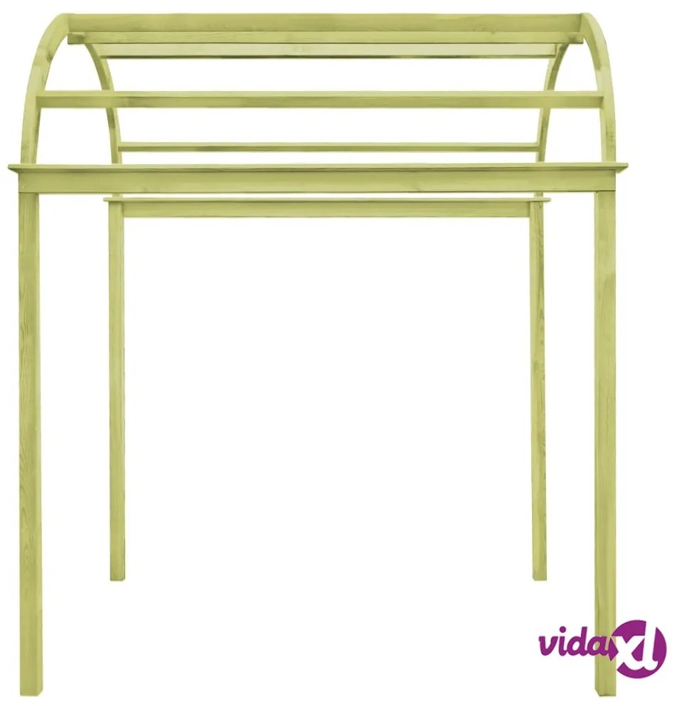 vidaXL Arco a Traliccio 125x150x235cm in Legno di Pino Impregnato