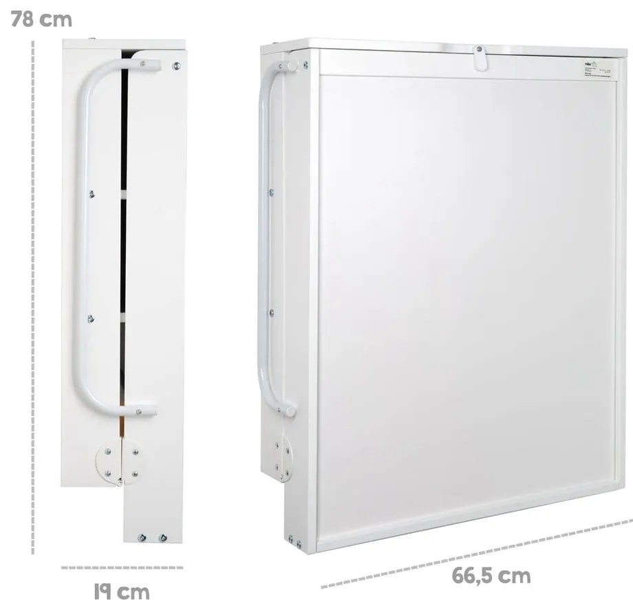 Fasciatoio a parete bianco Vogeltanz – Roba