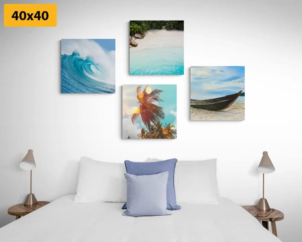 Set di quadri – Tocco di mare