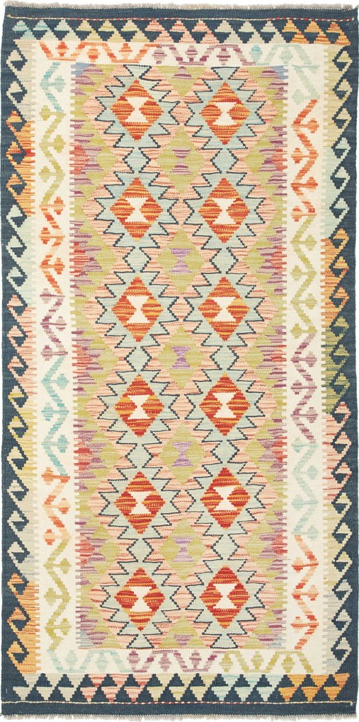Kilim Tappeto 200x100 (Pakistan) Tessuto A Mano