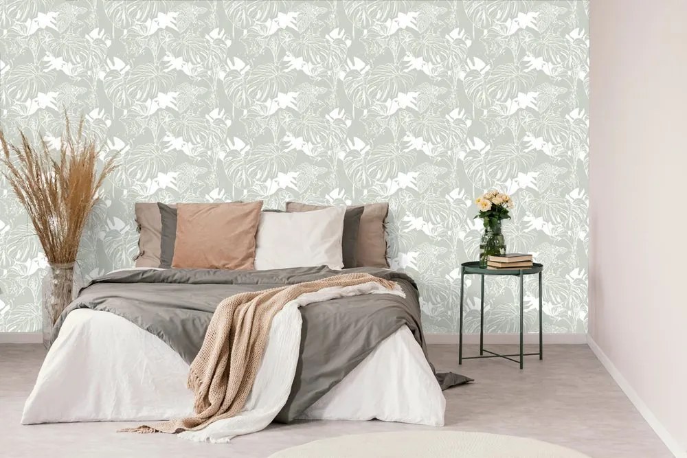 Carta da parati – Monstera insolita