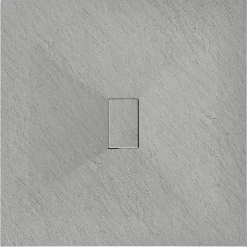 Mexen Hugo piatto doccia quadrato SMC 100 x 100 cm, grigio - 42611010