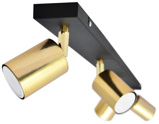 LED Faretto TUNE 4xGU10/4,8W/230V oro/nero