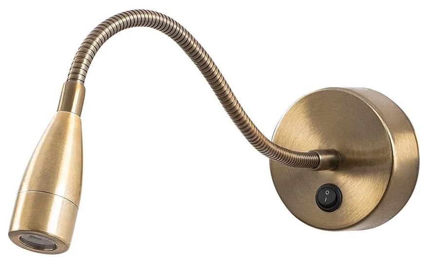Lampada da parete dorata Reading – Opviq lights