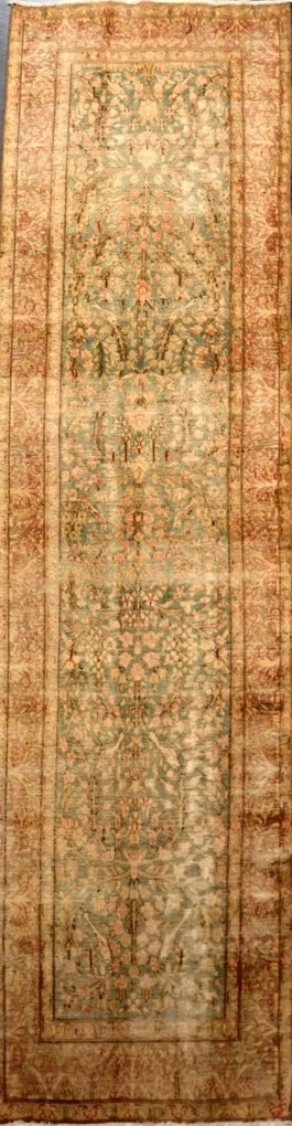 Kerman Tappeto persiano 390 x 100 (Iran)
