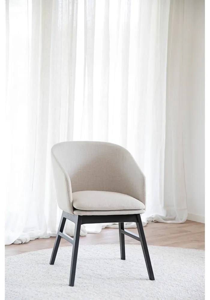 Set di sedie da pranzo beige in imbottito 2 pz Windham – Rowico