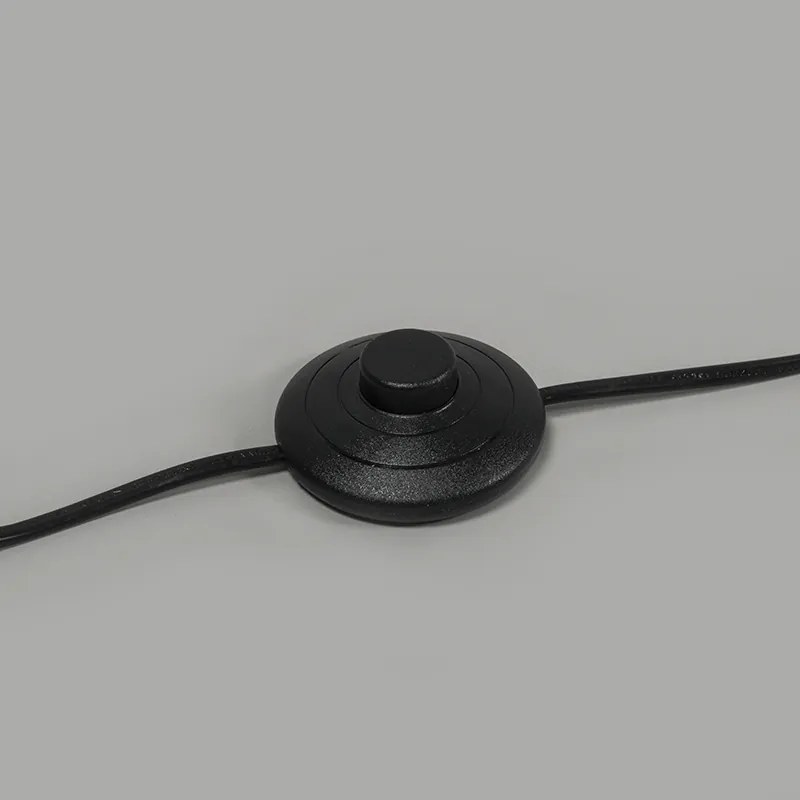 Lampada da terra in ottone con paralume verde 50 cm - Kaso