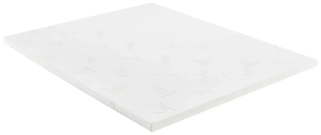 Topper Luxe memory foam 160 x 200 cm - ALOE VERA di NATUREA