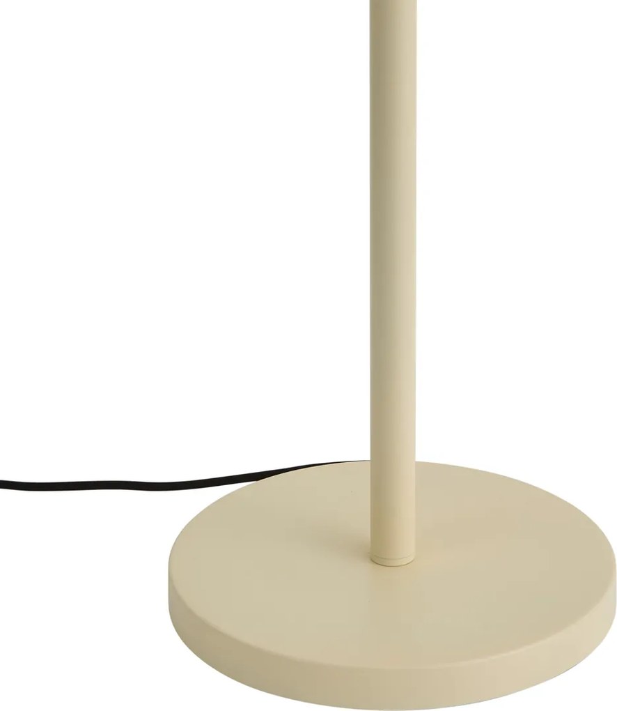 Lampada da terra Japandi beige senza paralume - Simplo