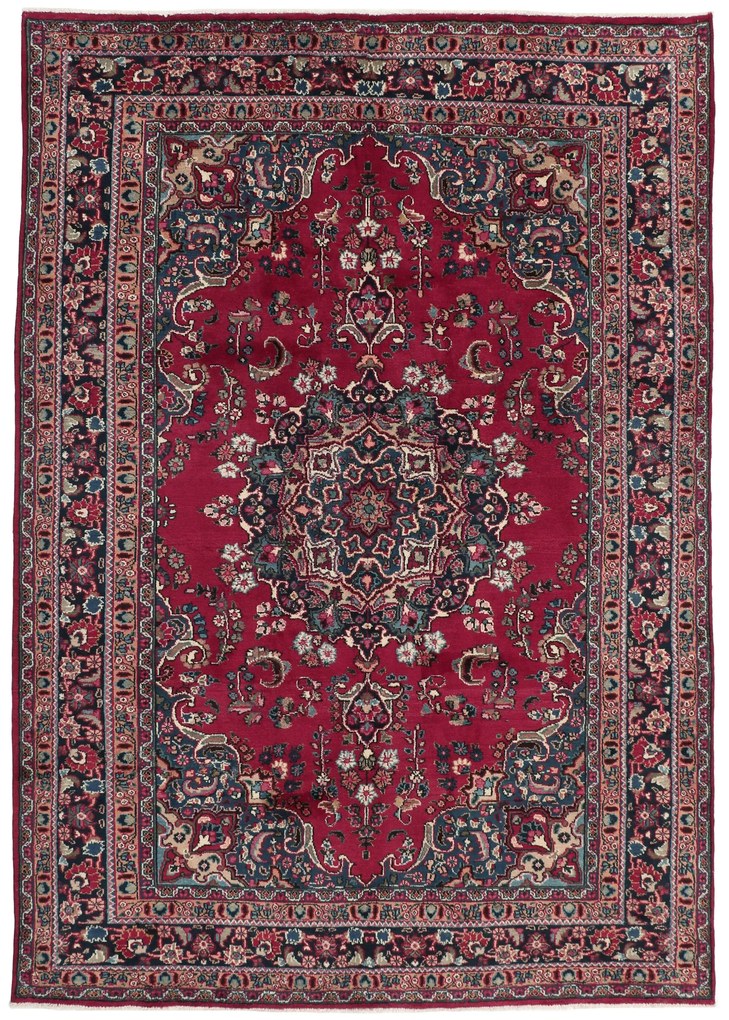 Mashad Tappeto 200x280 (Iran) Annodato A Mano