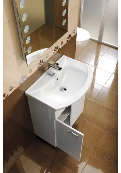 Aqualine - Lavabo da incasso ZERO 55x44 cm ceramica/bianco