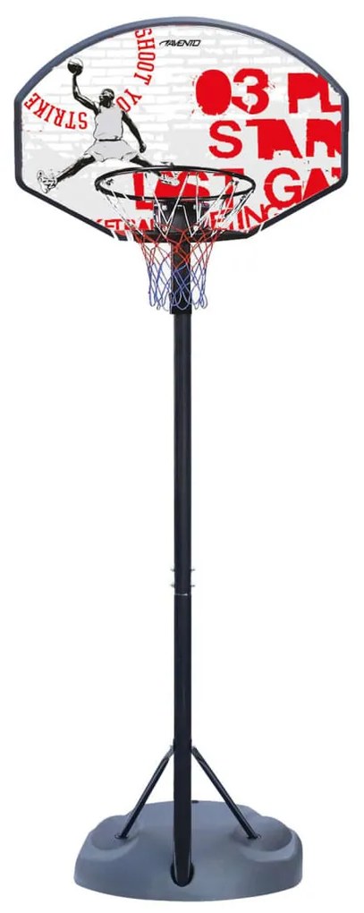 Supporto Basket Regolabile Champion Shoot Nero Bianco E Rosso /