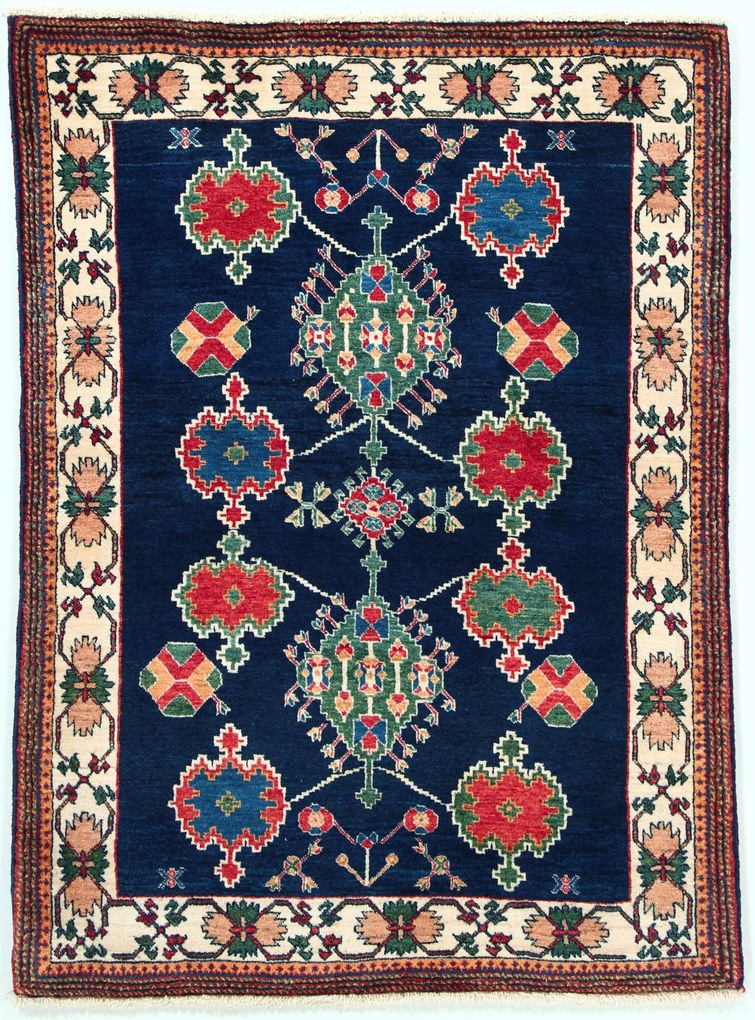 Rizbaft Tappeto 150x110 (Iran) Annodato A Mano
