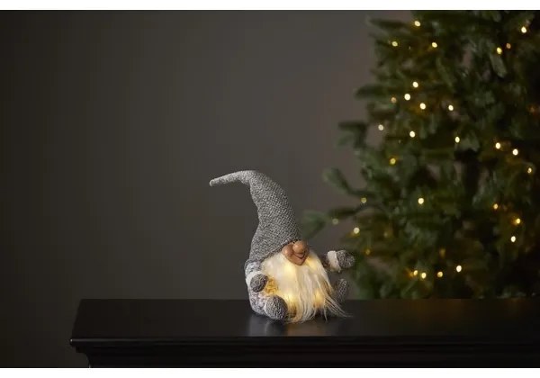 Eglo 411472 - Decorazione natalizia LED JOYLIGHT 4xLED/0,06W/3xAA grigia