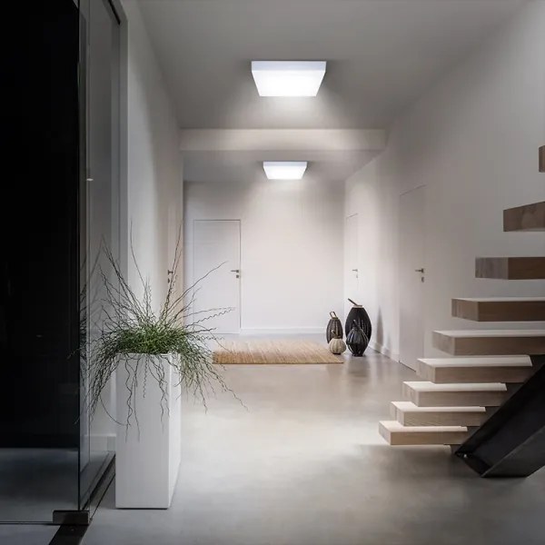 Solight WD171 - Plafoniera LED/12W/230V 3000/4000/6000K 17x17 cm bianca