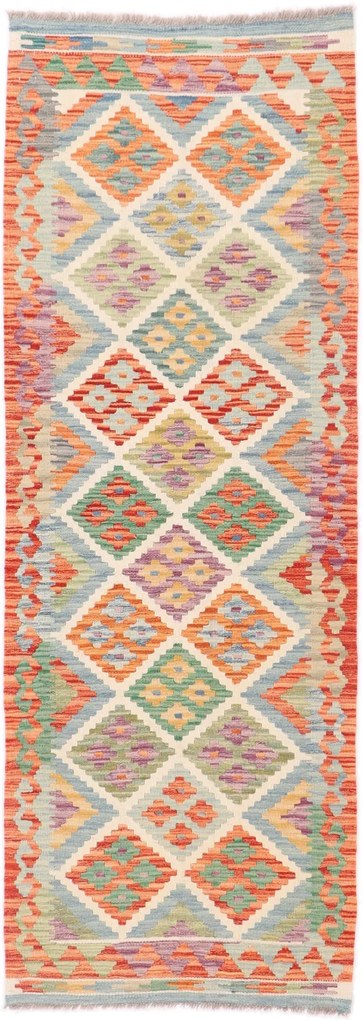Kilim Tappeto 210 x 70 (Pakistan) Tessuto A Mano