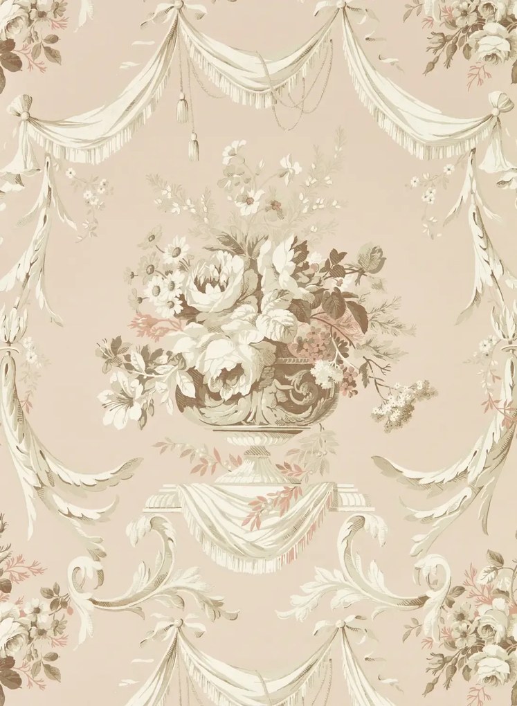 Sanderson Carta da parati Andromedas Cup - Putty