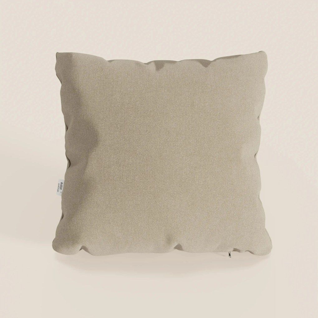 Honey cuscino disponibile in diversi colori realizzato in tessuto simil cotone impermeabile T13 beige