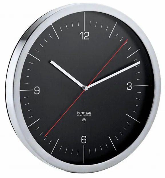 Blomus - Crono Radio-Controlled Orologio Ø30 Black Blomus