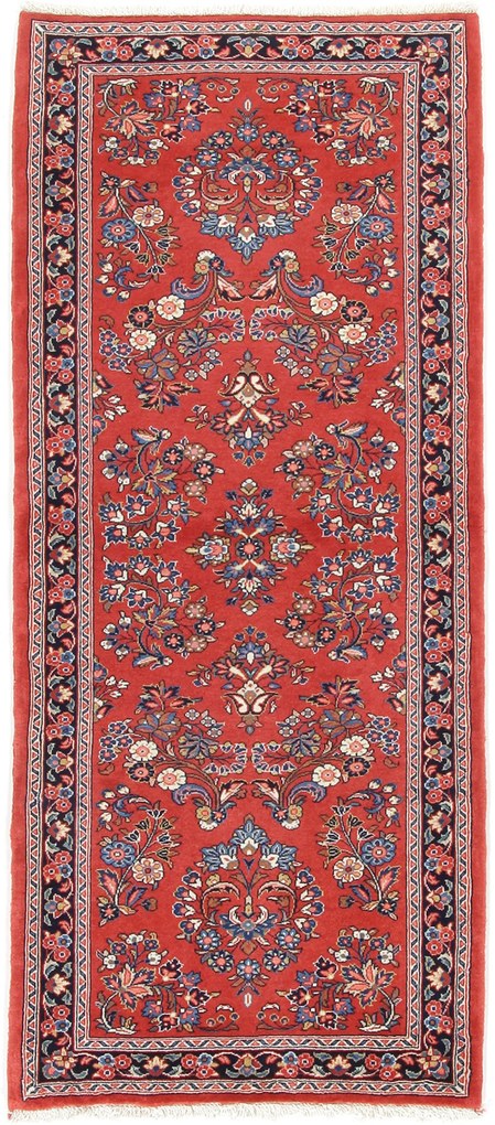 Sarouk Tappeto 170 x 70 (Iran) Annodato A Mano