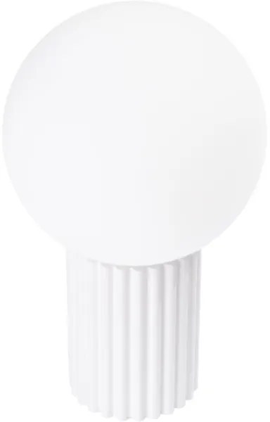 Sollux SL.1711 - Lampada da tavolo HALO 1xG9/8W/230V diametro 12 cm bianco