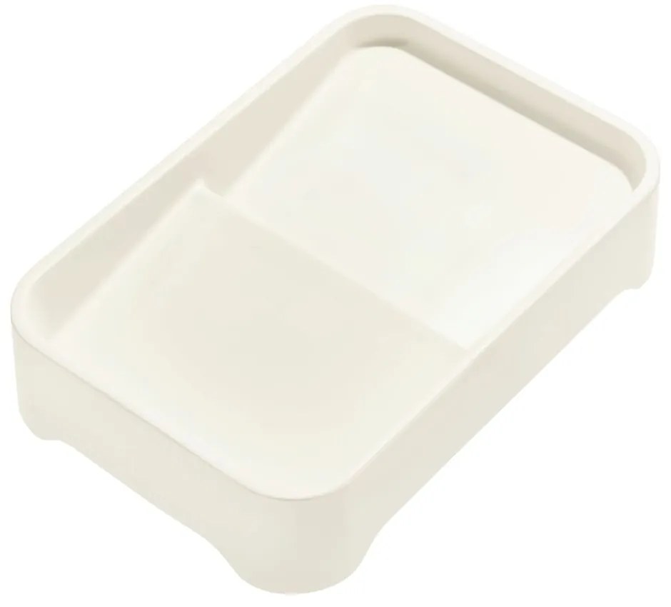 Organizzatore di trucchi bianco Eco Bin, 28,12 x 19,23 cm - iDesign