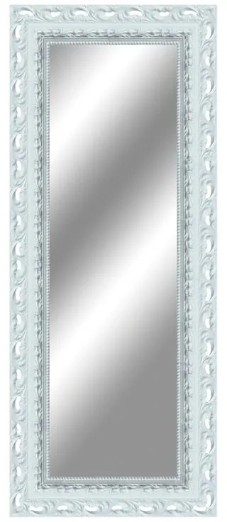 Specchio SHARON rettangolare in legno bianco 144 x 59 cm