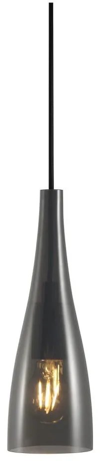 Nordlux - Lampadario a sospensione con filo EMBLA 1xE27/40W/230V nero