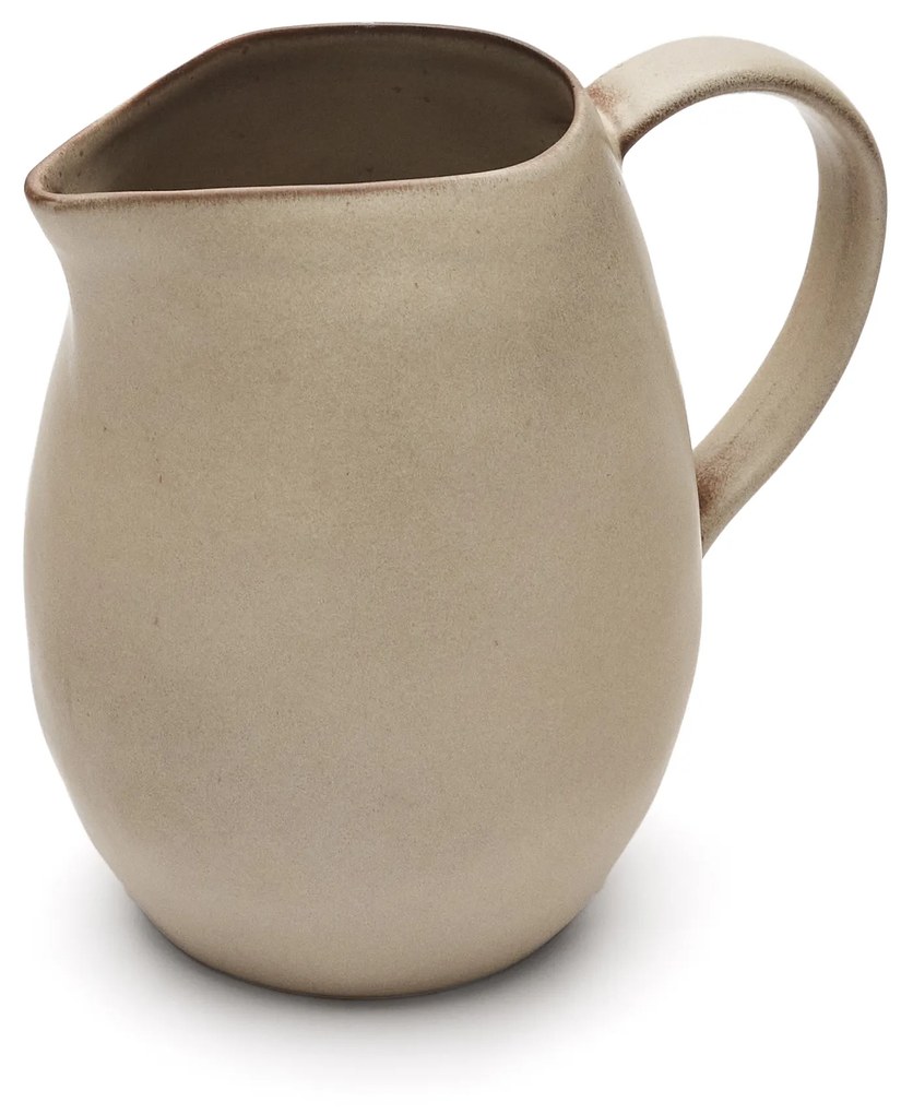 Kave Home - Caraffa Banyoles in ceramica marrone