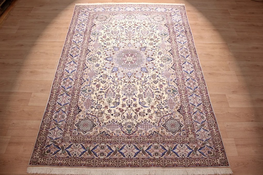 Nain Tappeto 200 x 300 (Iran) Annodato A Mano