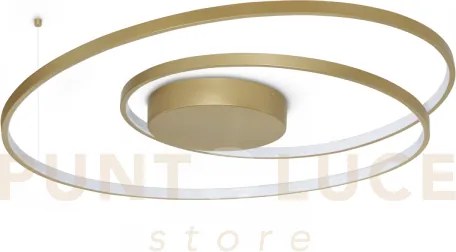 Oz lampadario a soffitto led smd 52 w on-off 6100 lm 3000 k d.80cm ...