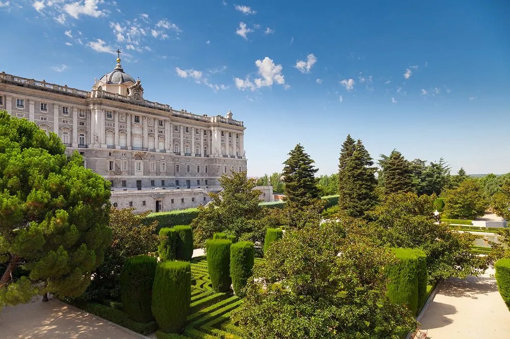 Carta da parati autoadesiva – Palazzo Reale a Madrid
