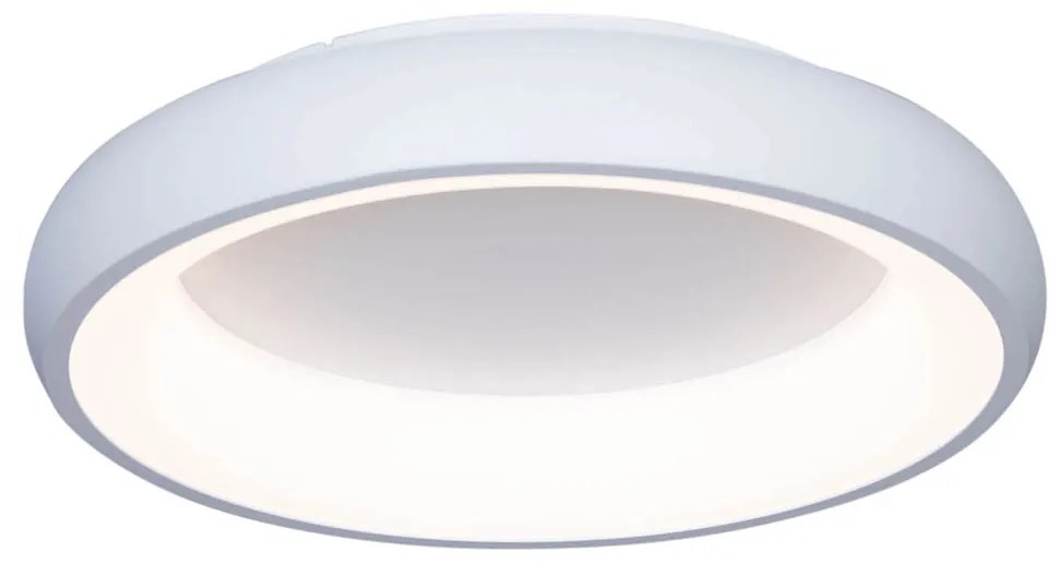 Plafoniera Moderna Bianca 45cm con LED Dimmerabile - Cardona