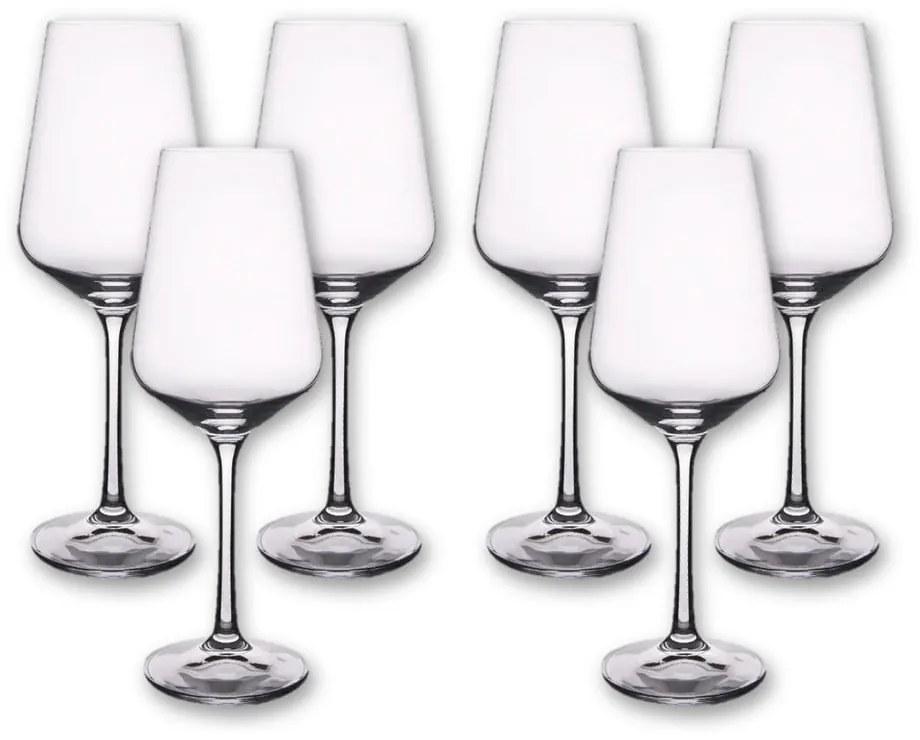 Set di bicchieri da vino 6 pz 250 ml Sandra – Orion