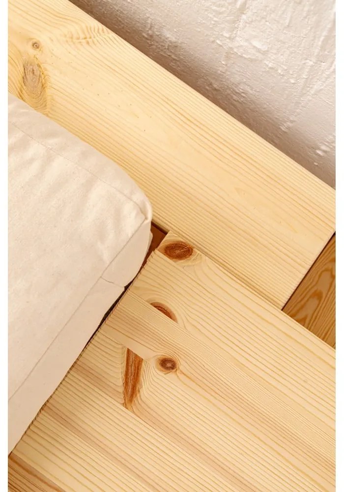 Comodino di colore naturale in pino massiccio Japan – Karup Design